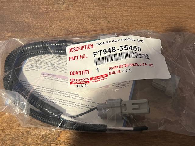 2024 Tacoma OEM Accesory Pigtails - Photos & Amperage Info IMG_5649