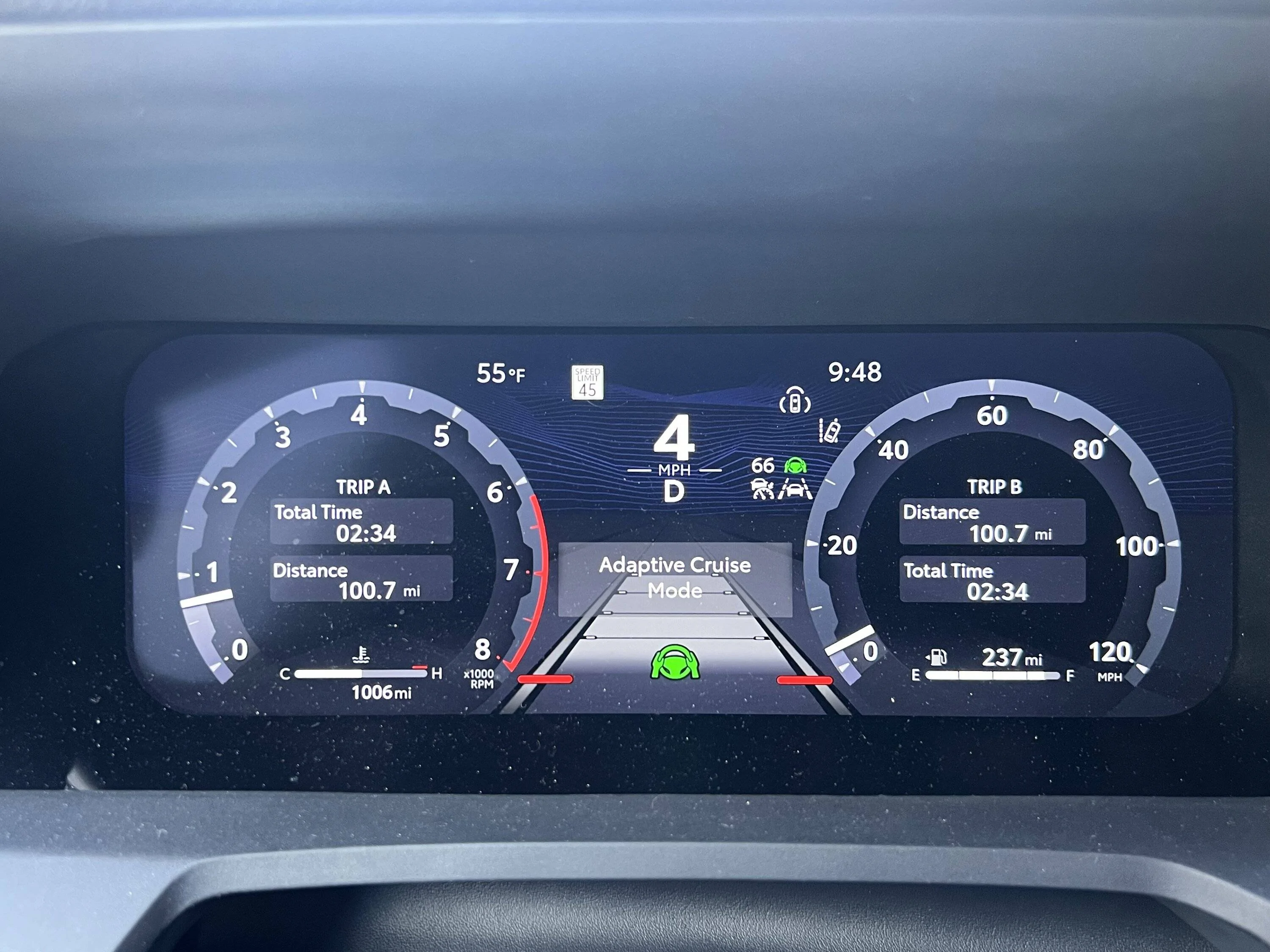 2024 Tacoma Instrument Cluster Set Up (Changes On Its Own) IMG_5658