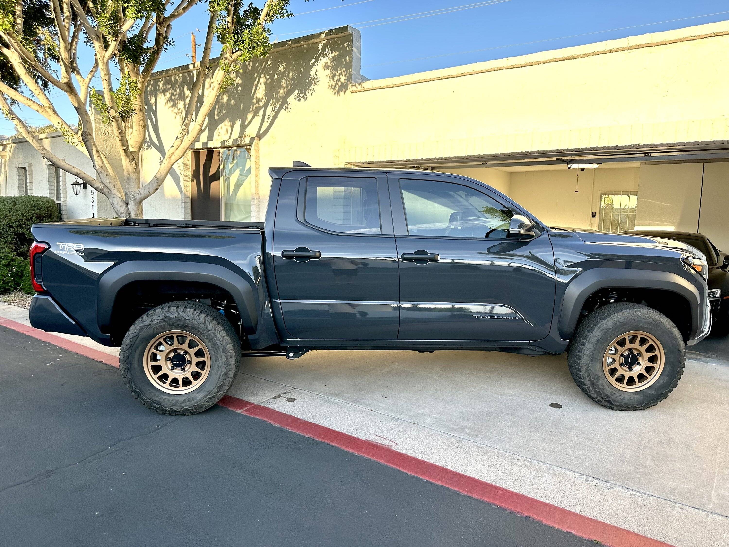 2024 Tacoma 37's installed on 2024 Tacoma... including MPG test + TRD Pro look on Underground IMG_2650