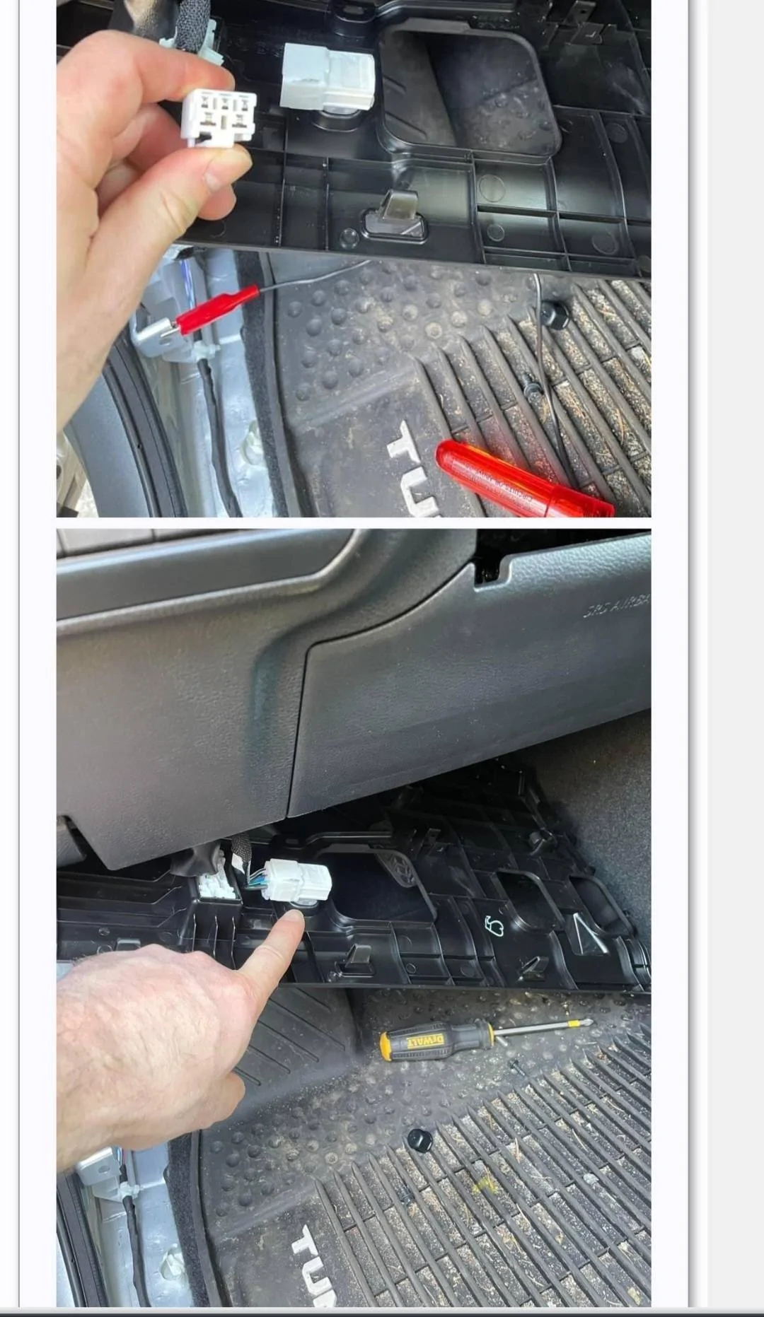 2024 Tacoma REDARC trailer brake connector location Screenshot_20240328-075051_Chrom