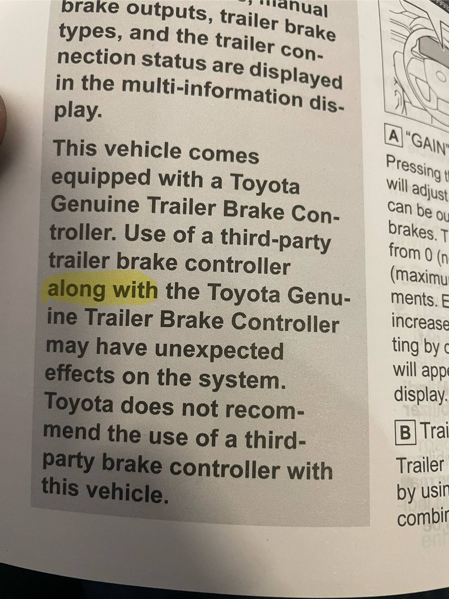 2024 Tacoma REDARC trailer brake connector location IMG_9085