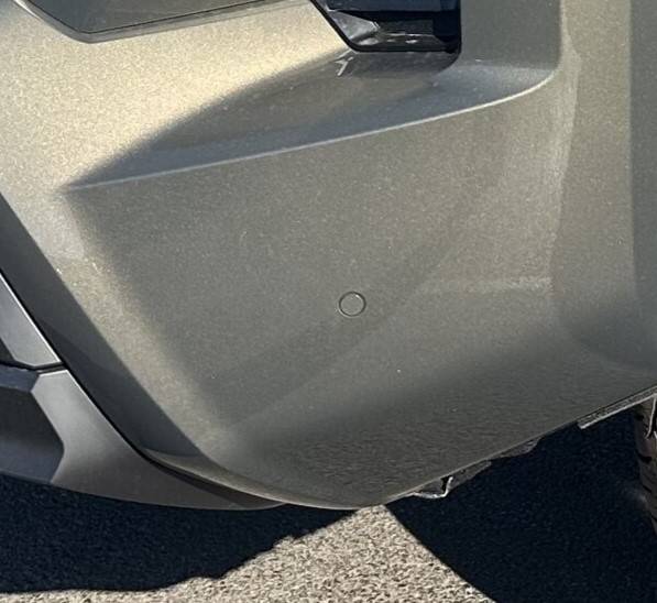 2024 Tacoma What is this small circle in the front bumper cover? IMG_1384
