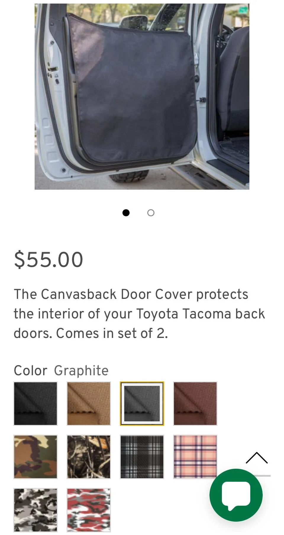 2024 Tacoma 2024+ interior rear door protector availability IMG_2894
