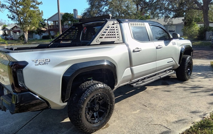 Two tone paint scheme TRD Sport build