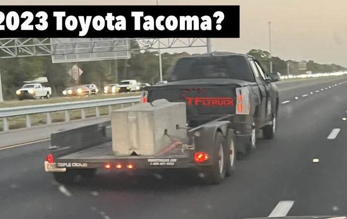 New Tacoma towing pics