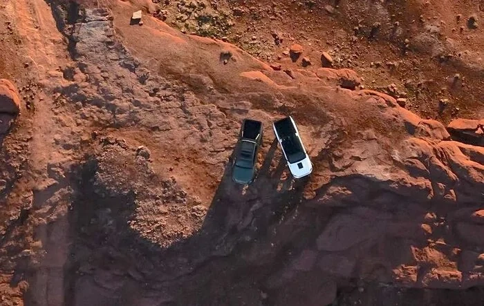 Teaser 5/16: 2024 Tacoma TRD Pro & Trailhunter Overhead View in Two Colors w/ Black Roof + May 19 1:30AM ET Debut Confirmed!