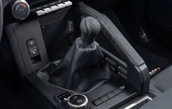 The manual transmission has a longer shifter on the 2024 Tacoma -- here's why