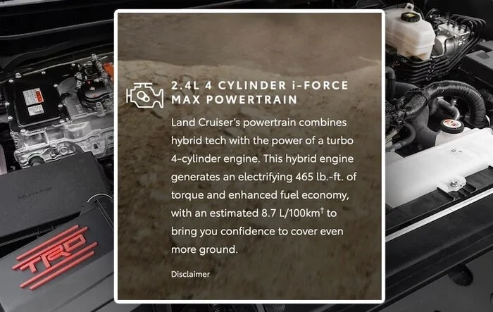 Estimated MPG for Hybrid Tacoma 2.4L iForce Max Fuel Economy