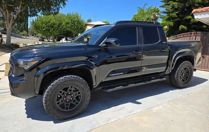 3rd Gen TRD Wheels installed on 4th Gen Tacoma