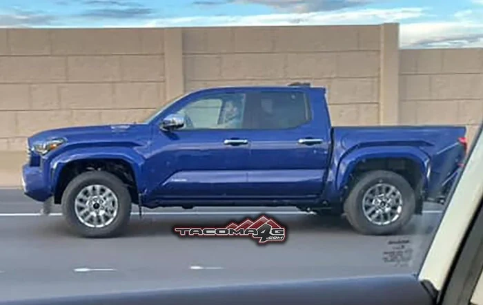 2024 Tacoma LIMITED (Blue Crush) spotted for first time in the wild