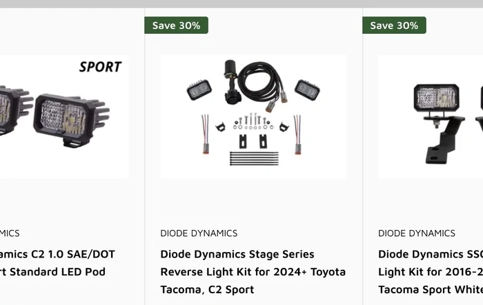 Flash Sale! 30% off Diode Dynamics C2 1.0