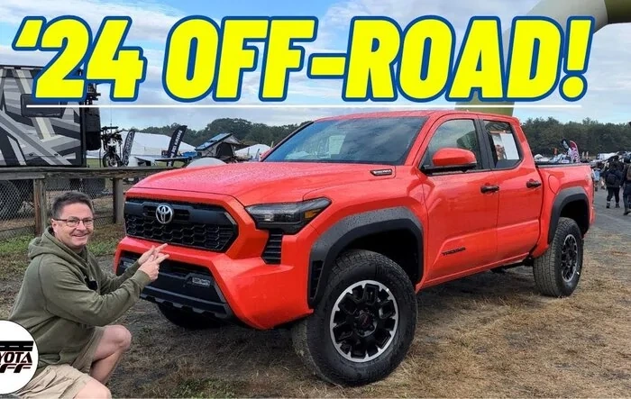 2024 Tacoma TRD OFF-ROAD Interior Tour & Key Features [Video From Overland Expo]