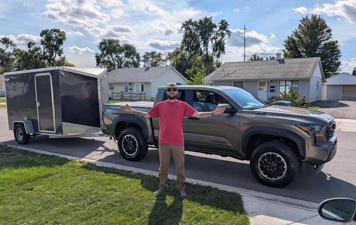 My Hybrid iForce Max Tacoma for electric lawn care business