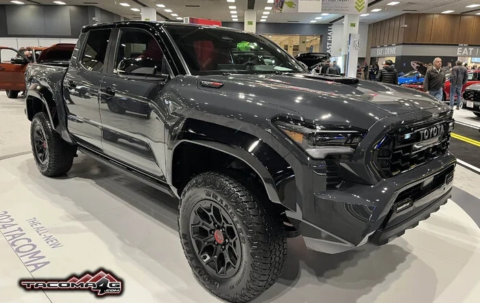 2024 Tacoma TRD Pro in Underground Color at Seattle Auto Show
