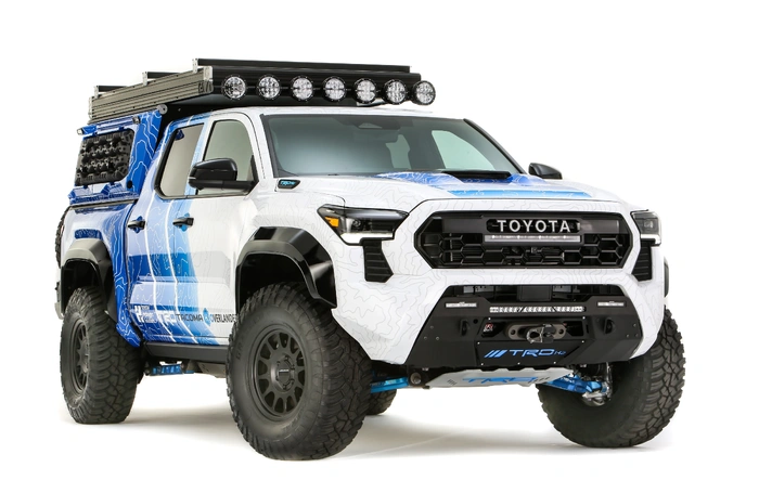 Hydrogen Fuel Cell Toyota Tacoma H2-Overlander Concept Debuts at SEMA 2025