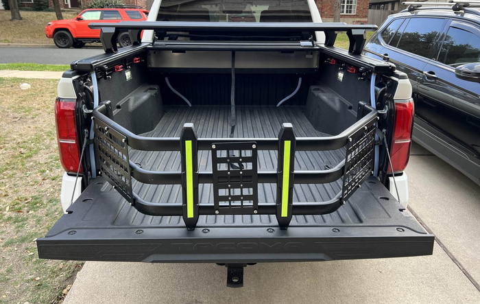 Bed Extender by Trumgeta - Winter’s here and every Tacoma could use a little more room