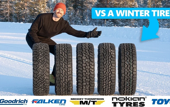 Tested: Best All-Terrain A/T Tires in Snow & Ice