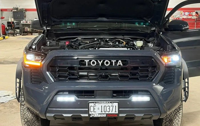 First 4G Tacoma with 4Runner TRD PRO headlights