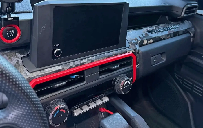 Vinyl Wrapped Interior Trim in 4th Gen