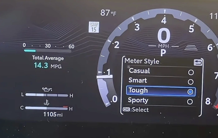 Cool kids set their gauges style to Smart... what's your Meter Style choice?