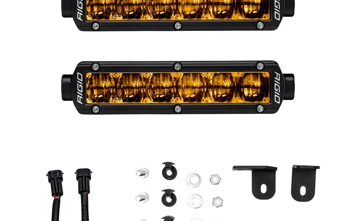 Rigid Fog Lights are on sale (Selective Yellow SAE Fog Light Kit)