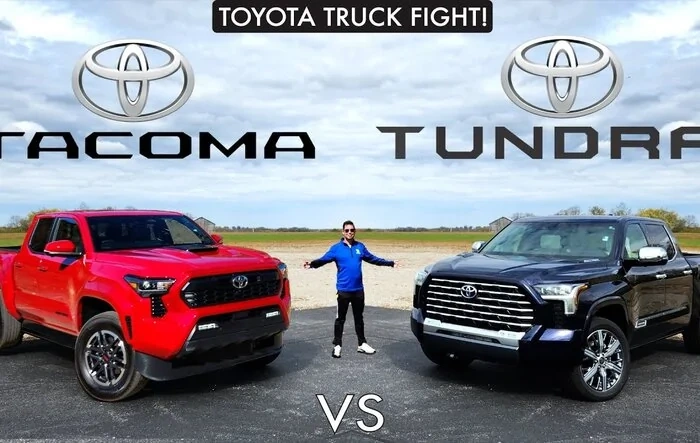 2024 Tacoma vs. 2024 Tundra: Comparison Review