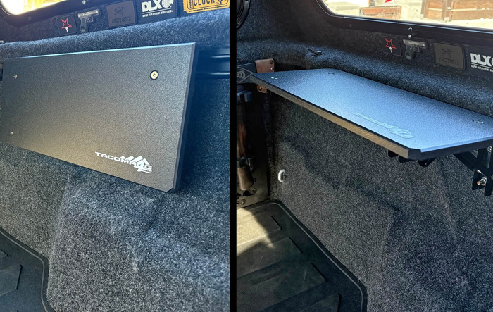 Bed Rail Table - Mod