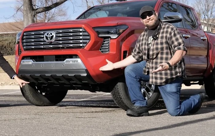 Chin Spoiler removed from 2024 Tacoma: MPG Test Results