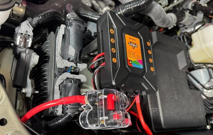 Auxbeam 8 Gang Switch Panel Installation on Hybrid Tacoma