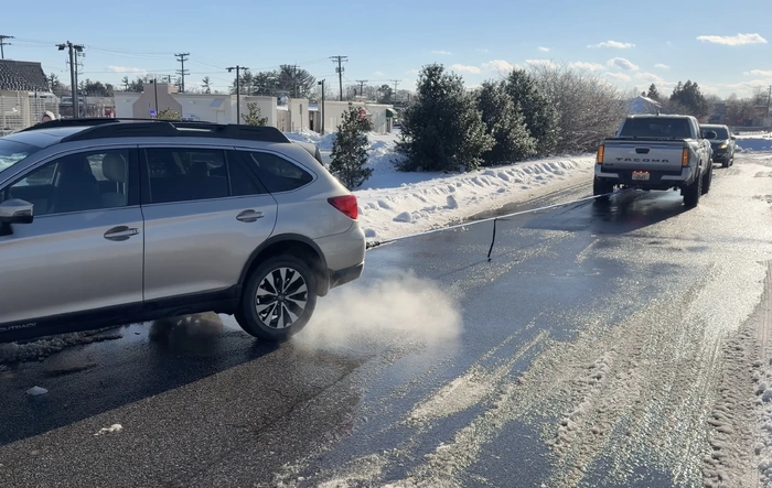 Good deed for the day - rescue towing