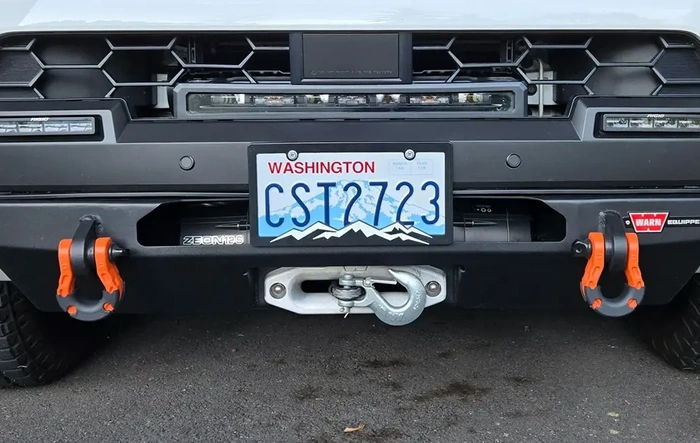 WARN Semi-Hidden Winch Mount Kit for 2024+ 4th gen Tacoma released