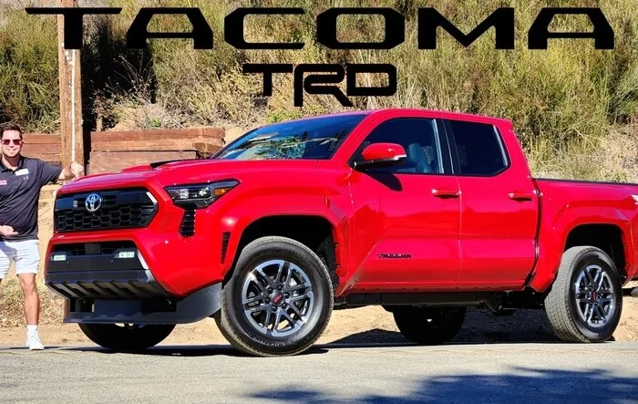 2024 Tacoma TRD SPORT Driving Review (Supersonic Red)