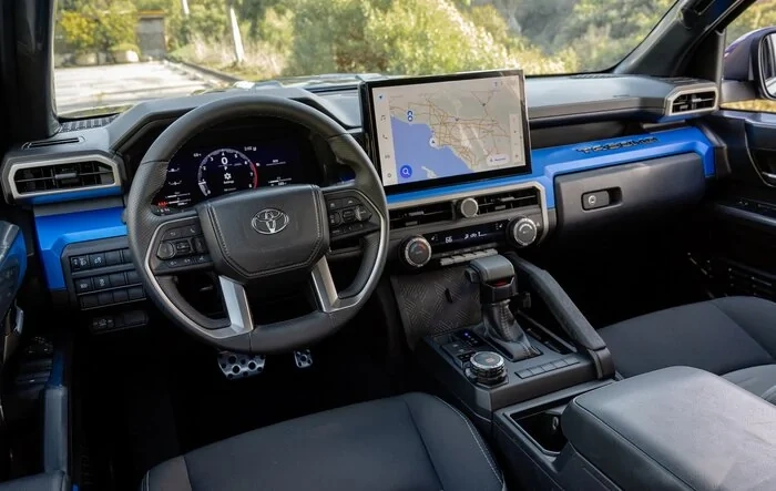 Motortrend's 2024 Tacoma TRD Sport first test drive & interior reviews