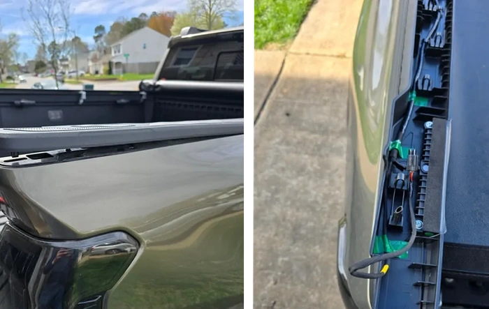 Bed Cap Scene Light Installation