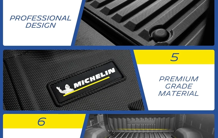 Michelin Truck Bed Mats now available for 2024+ Tacoma 4th Gen