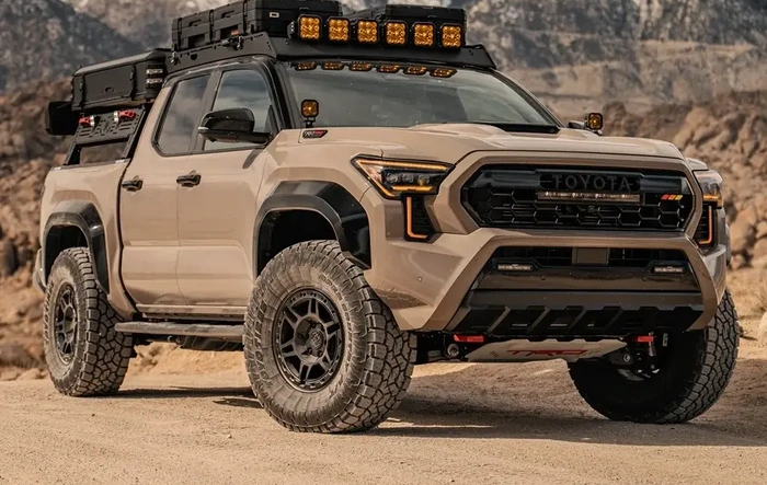 2025 TRD Pro - New Black Rhino Vanguard Wheels (Featured)
