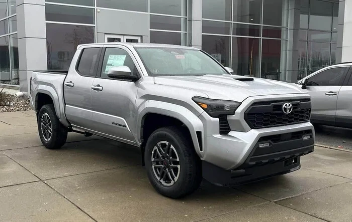 Celestial Silver Metallic 2024 Tacoma TRD Sport @ Andy Mohr Toyota in Avon, Indiana ($54k)