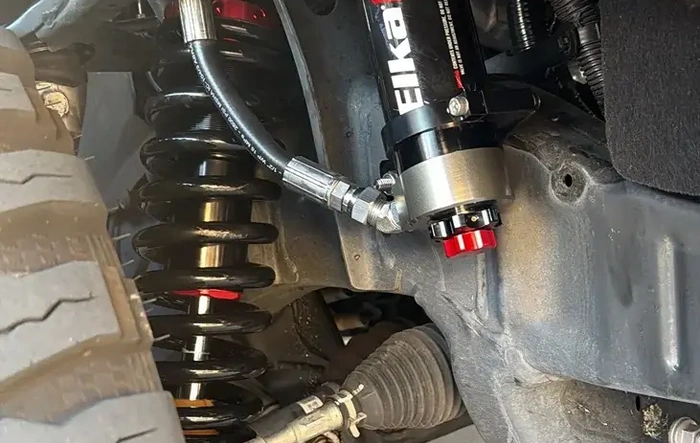 Elka 2.5 DC Reservoir Suspension Kit installed this past weekend!