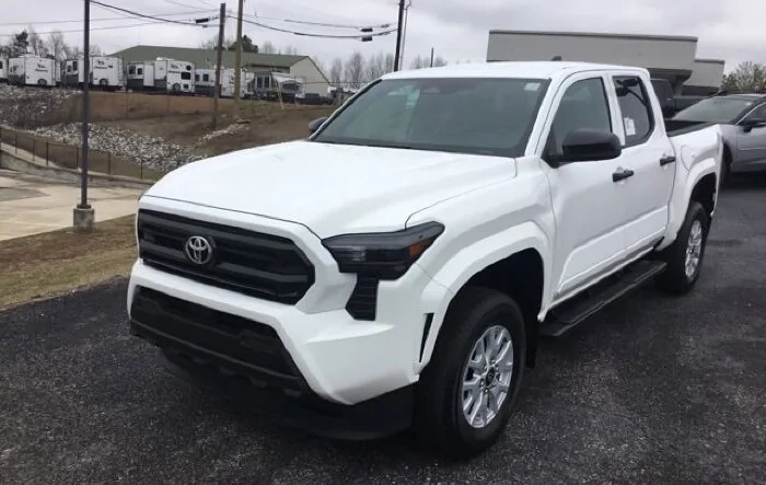 First 2024 Tacoma SR (Ice Cap) at Don Franklin Toyota
