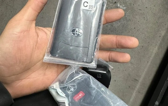 Card key style keyfob for 2024 Tacoma - first look!