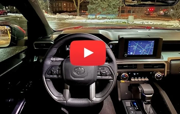 Nighttime Driving Impressions of 2024 Tacoma SR5 XtraCab - TheTopher