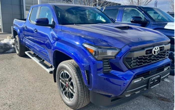 First pics of my 2024 Tacoma TRD Sport Plus (Canadian Spec) @ dealer - Picking Up Next Week!