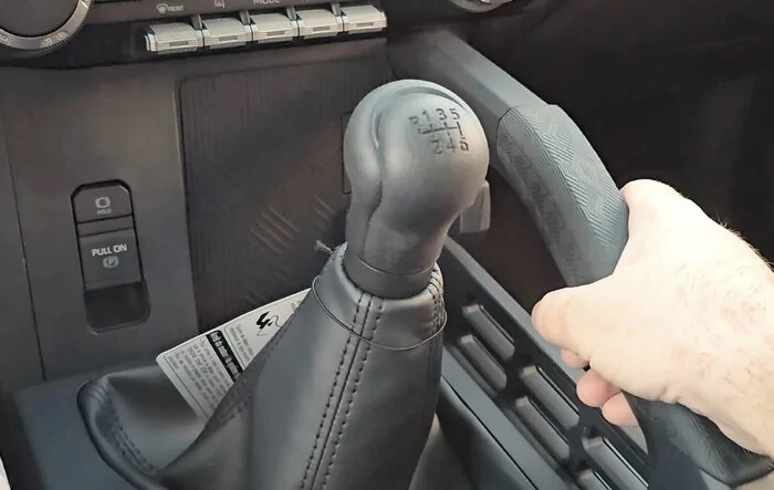 First manual transmission 2024 Tacoma at dealer! SR trim photos w/ driving & shifting video