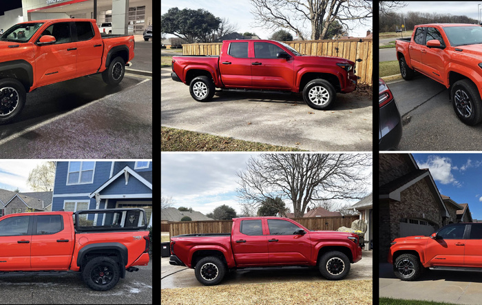 Just 2 Pictures: The day you picked it up VS. what your Tacoma looks like now