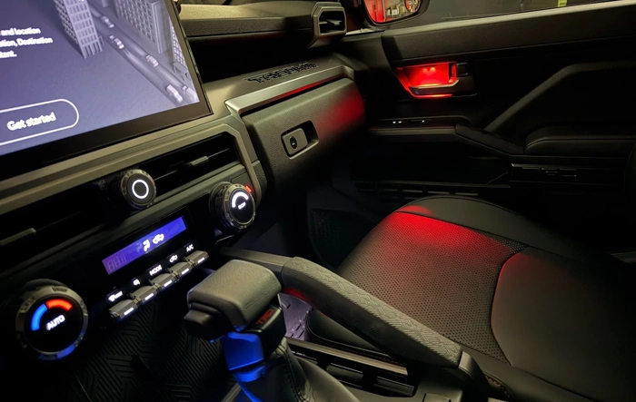 Lexland Door Ambient Light Kit installed look