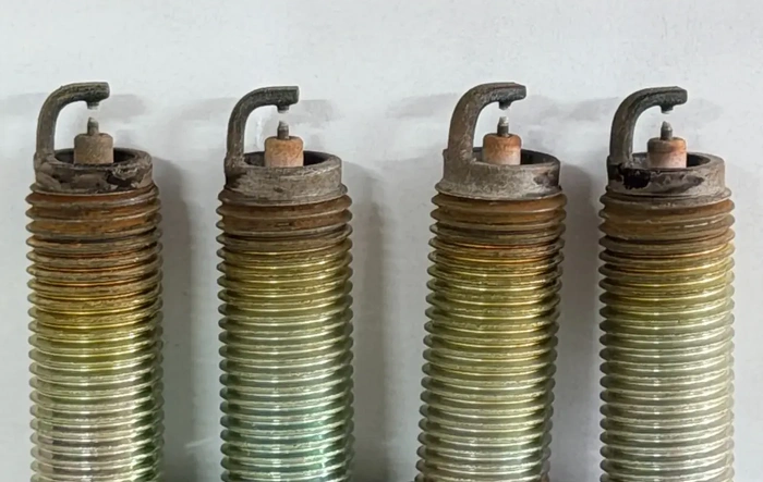 40k miles spark plug service pic