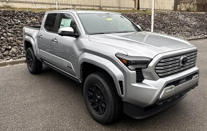 Celestial Silver + Limited + 18” TRD Black Wheels = Winner!