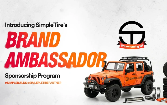 SimpleTire Sponsorship + Giveaway Opportunity!