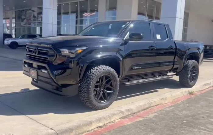 2024 Tacoma SR5 with upgraded aftermarket wheels / tires Black Edition