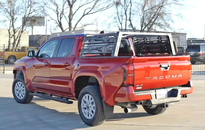 2024 Tacoma Overland Bed Rack – Modular, Low-Profile Gear Mounting